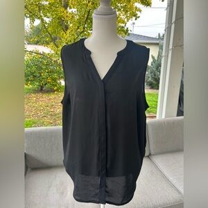Apt. 9 Women's Black Sleeveless Blouse